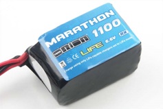Marathon Life Hump RX Pack Team Orion LiFe 6,6(2s) 1100mAh Soft Case BEC/JST