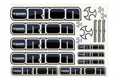 Team Orion Sticker Sheet black/Silver