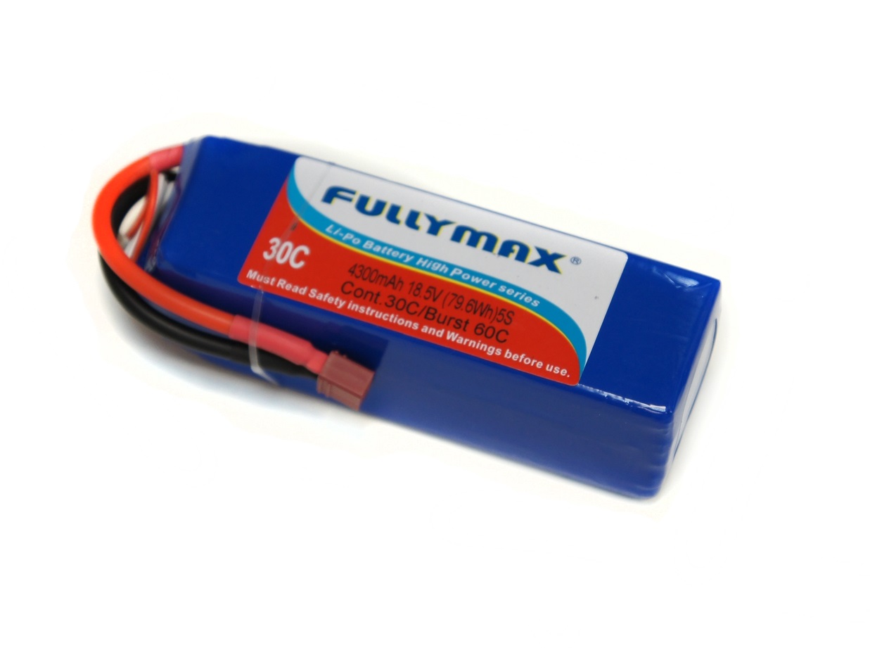  LiPo Fullymax 18.5V 4300 30C