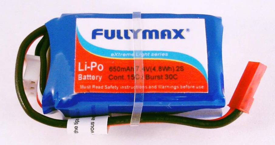  LiPo Fullymax 7.4V 650 20C