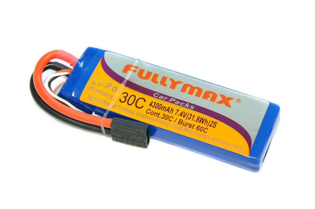  LiPo Fullymax 7.4V 4300 30C (Traxxas)