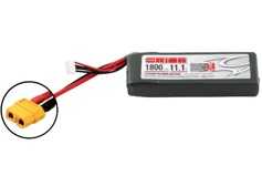     Team Orion Batteries	Li-Po 11,1(3S) 1800mah 50C SoftCase XT60 plug with LED charge status