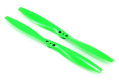 Rotor blade set, green (2) (with screws)