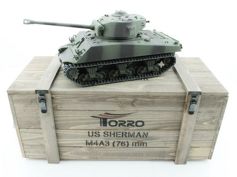   Torro Sherman M4A3 76mm 1/16 - V3.0 2.4G RTR