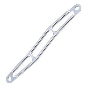 Alum. Battery Hold Down Plate (Silver) 