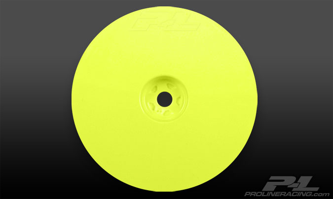   1/10 - Velocity 2.2" Hex Front Yellow (2) for RB5 and B4.1 with 12mm hex