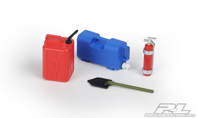   - # 7 (Water Jug, Plastic Fuel Can, Fire Extinguisher, Trench Shovel)