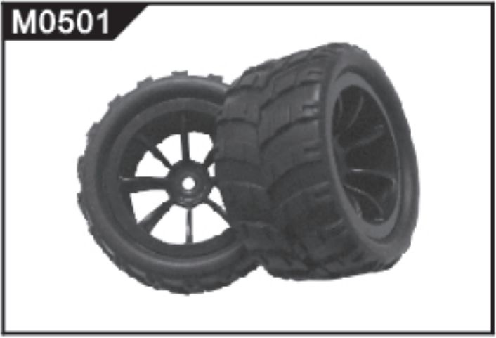 M0501 Right Tyre 