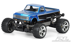   1/8 - 1972 Chevy C-10 Clear Body for Stampede