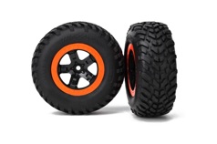 Traxxas Short Course Tires/Wheels Assembled (2)