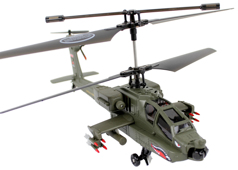 Модель вертолета Syma S023G Apache (электро / готовый комплект)