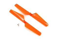 Rotor blade set, orange (2)/ 1.6x5mm BCS (2)