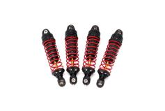 Shocks, GTR hard-anodized, PTFE-coated aluminum bodies with TiN shafts (fully assembled w/ springs)