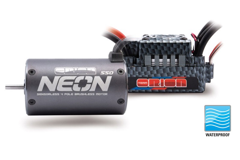     Team Orion Combo NEON 550 (4P/2400KV/5mm shaft/R10SC WP 100A ESC)