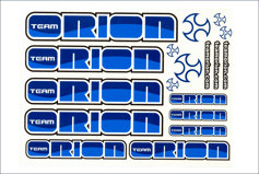 Team Orion Sticker Sheet blue/blue