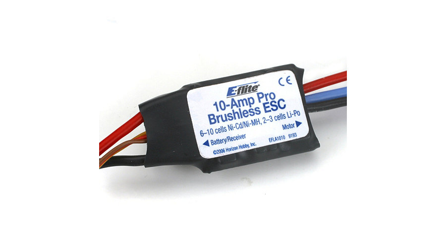    - 10-Amp Pro Brushless ESC