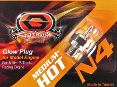 Glow Plug N4 (Medium Hot)