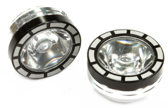 Realistic Billet Machined Alloy Housing for 5mm LED (2) Light