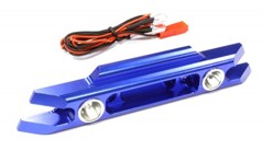 Задний бампер с LED фарами (синий) Traxxas 1/10 Revo 3.3 & E-Revo