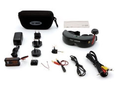 FPV комплект: камера Ultra Micro FPV, очки FPV, аксессуары  [ Spektrum Ultra Micro FPV System with Headset ]