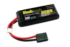 Аккумулятор для радиоуправляемых моделей Black Magic	LiPo battery 7,4V(2S) 2200mAh 30C Tubes Plug 3.5 mm