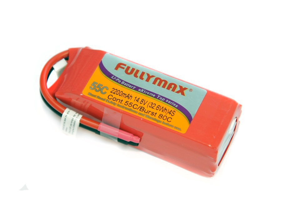 Аккумулятор LiPo Fullymax 14.8V 2200мАч 55C