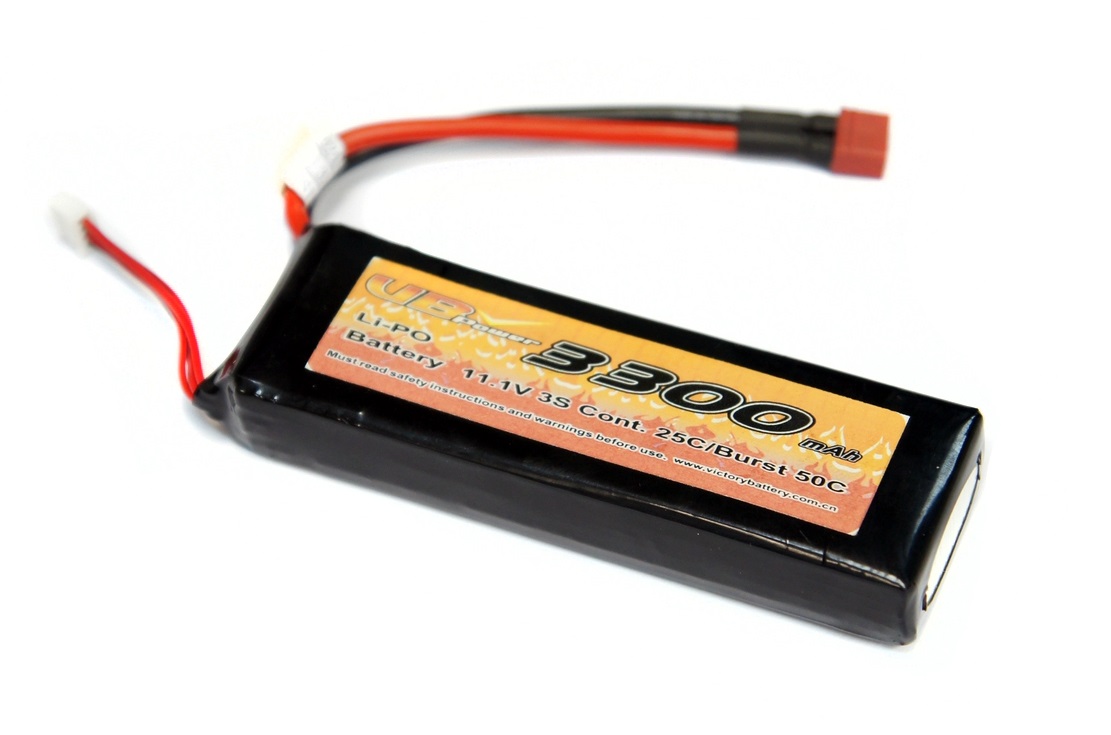 Аккумулятор LiPo VBpower 11.1V 3300мАч 25C