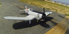 Модель самолета 1450мм F4U, PNP, GREY