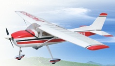 Модель самолета CYmodel Cessna 172 размах 1112 мм