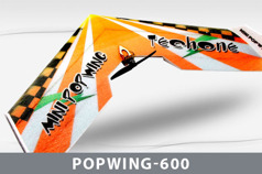 Самолет Techone Mini Popwing-600 EPP COMBO разхмах 600 мм