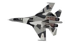 Модель самолета FreeWing Su-35 Flanker-E PNP (серый камуфляж) размах 1080 мм