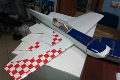 Модель самолета Goldwing Katana EP размах 970 мм