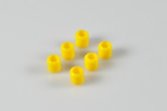 Резинки против скольжения на шасси (6шт) желтые