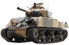 Радиоуправляемый танк / M4 SHERMAN / 2.4G / готовый комплект / AIRSOFT SERIES /