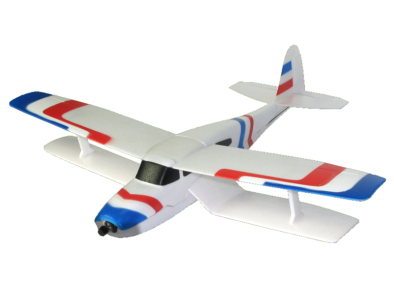 Радиоуправляемая модель  самолета (Snap&Fly Биплан, RTF, 3ch, 2.4G, Blue / готовый комплект)