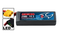 Аккумулятор для радиоуправляемых моделей Team Orion Batteries Li-Po 11,1В(3S) 2300mah 55C SoftCase XT60 Racing Drone Battery