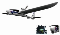 Радиоуправляемая модель электро самолета Spy Hawk FPV RTF с видеокамерой и сист. стаб.