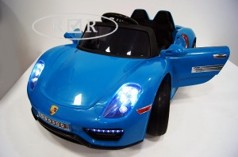 Детский электромобиль RIVERTOYS Porsche O003OO (синий, красный, белый)