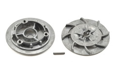 Slipper pressure plate and hub