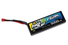 Power Plant Lipo 5000 14.8V 45C (Black case, Deans Plug) 12AWG