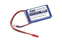 E-Flite Li-pol 7.4V 430mAh, 20C, 2s1p, JST  430mAh 3-Cell 7.4V 20C Li-Po 20AWG JST