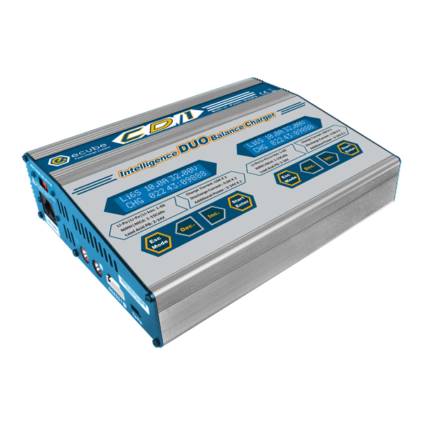 Зарядное устройство универсальное - CD1+ (LiXX, NiXX, Pb, 220/12V, 100Wx2, C:10A, D:5A)  [ CD1+ (LiXX, NiXX, Pb, 220/12V, 100Wx2, C:10A, D:5A) ]