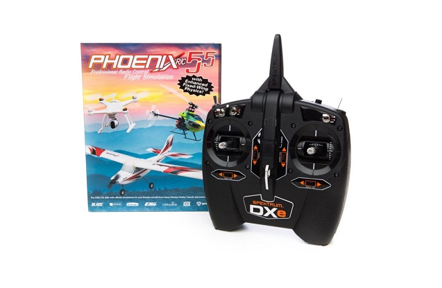 Авиамодельный симулятор Phoenix R/C Pro Simulator Version 5.5 + Spektrum DXe