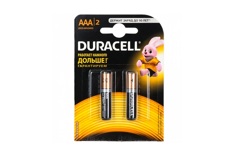 Батарейки Duracell LR03-2BL Basic AAA (2штуки)