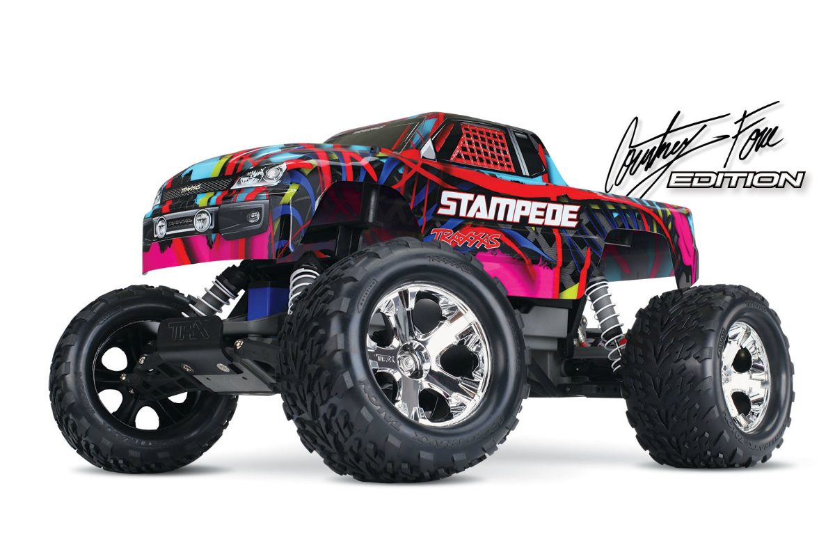    TRAXXAS Stampede 1/10 COURTNEY FORCE EDITION 2WD Brushed TQ