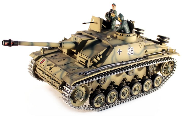   Taigen 1:16 SturmgeschutzIIIausf.gsd.kfz. HC 2.4 Ghz ()