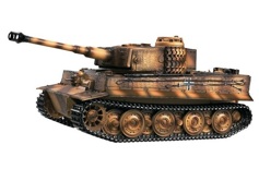Taigen Tiger 1 (поздняя версия) 2.4Ghz (ИК) Радиоуправляемый танк Taigen 1:16 German Tiger 1 для ИК танкового боя (поздняя версия) 2.4 Ghz