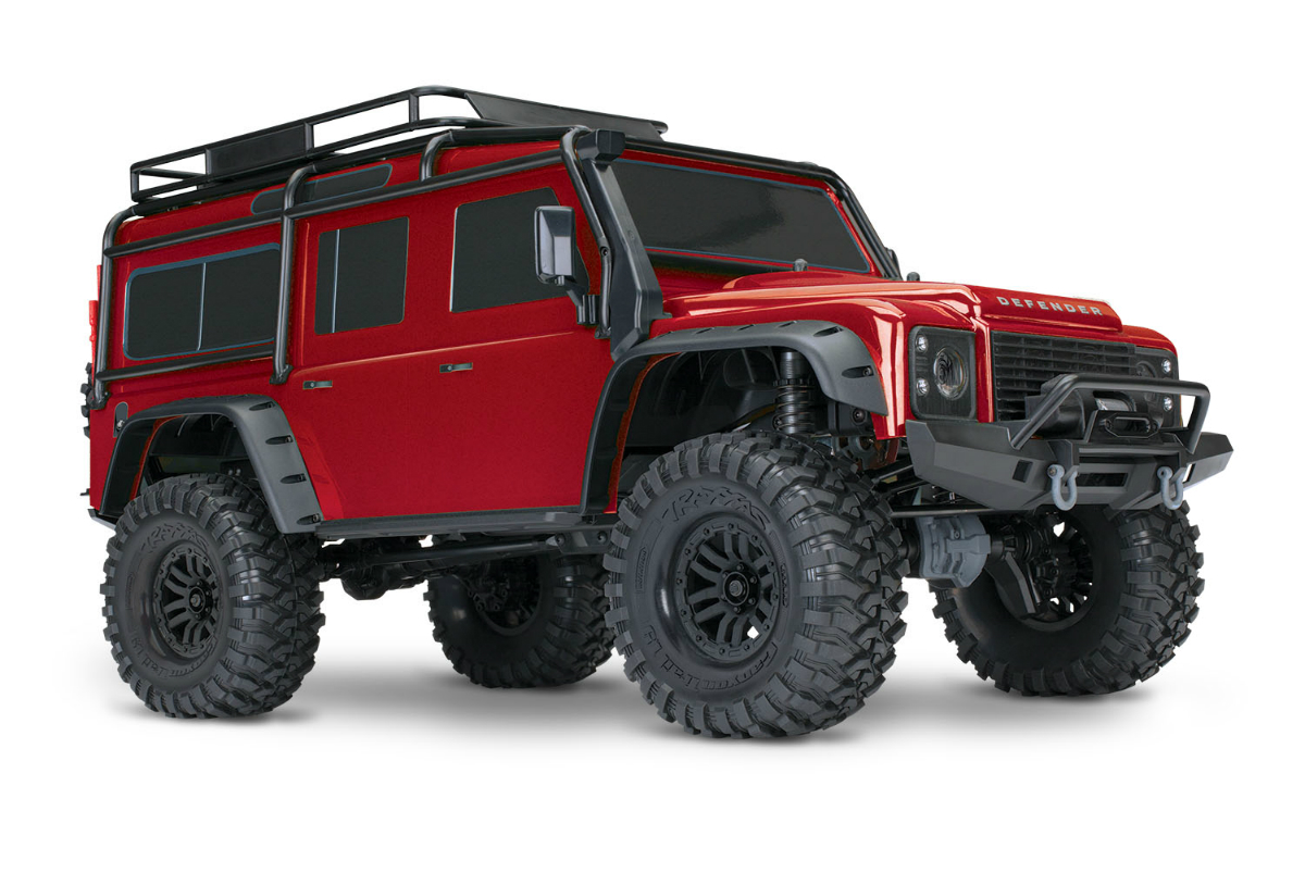 TRX-4 1:10 Land Rover 4WD Scale and Trail Crawler Red