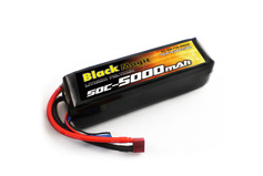  Black Magic 22.2V 5000mAh 50C LiPo Deans plug