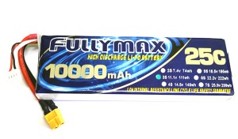 Аккумулятор Fullymax LiPo 11.1V 3S 10000mAh 25C с разъемом XT-90